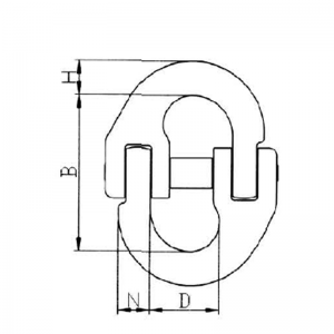 ลิงค์เชื่อมต่อโซ่ G80 กับสปริง