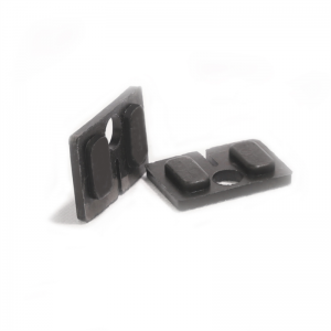 สแตนเลสสตีลแบบเหลี่ยมพร้อมที่หนีบจานแก้ว