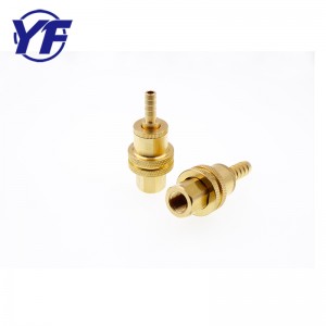 ความแม่นยำสูงความดันที่กำหนดเองชิ้นส่วนโลหะขนาดเล็กด่วน Coupler ไฮดรอลิ