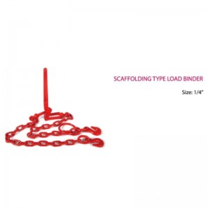 ประเภทนั่งร้านโหลด Binder หล่นฟอร์จ