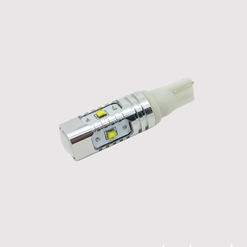 พลังงานสูง 25 วัตต์ 5 ชิ้น Cree XBD T10 ลิ่ม W5W 168 194 ไฟ led