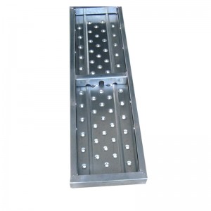 ไม้กระดานชุบสังกะสีแบบหน้ากว้าง 240 มม. พร้อมฝาปิดด้านใน