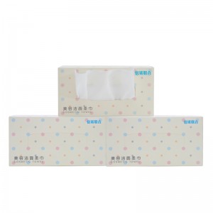 เช็ดทำความสะอาดใบหน้าแบบใช้แล้วทิ้ง