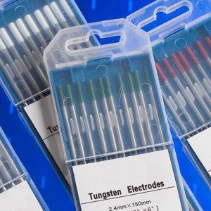 ขั้วไฟฟ้าทังสเตนบริสุทธิ์ WP สำหรับการเชื่อมแบบทิก