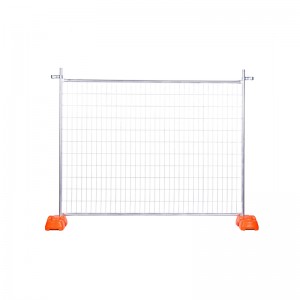 จุ่มร้อนชุบสังกะสีรั้วความปลอดภัยและฟันดาบชั่วคราว