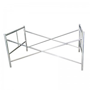 นั่งร้านแนวตั้งแผ่นสังกะสีแผ่น 1219 X 914 มม