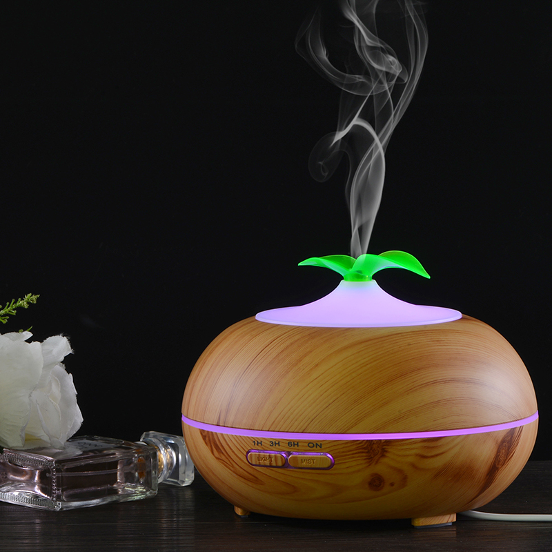 ร้อนขายบ้านอัลตราโซนิก Aroma ไม้ Aroma Mist Diffuser เครื่อง