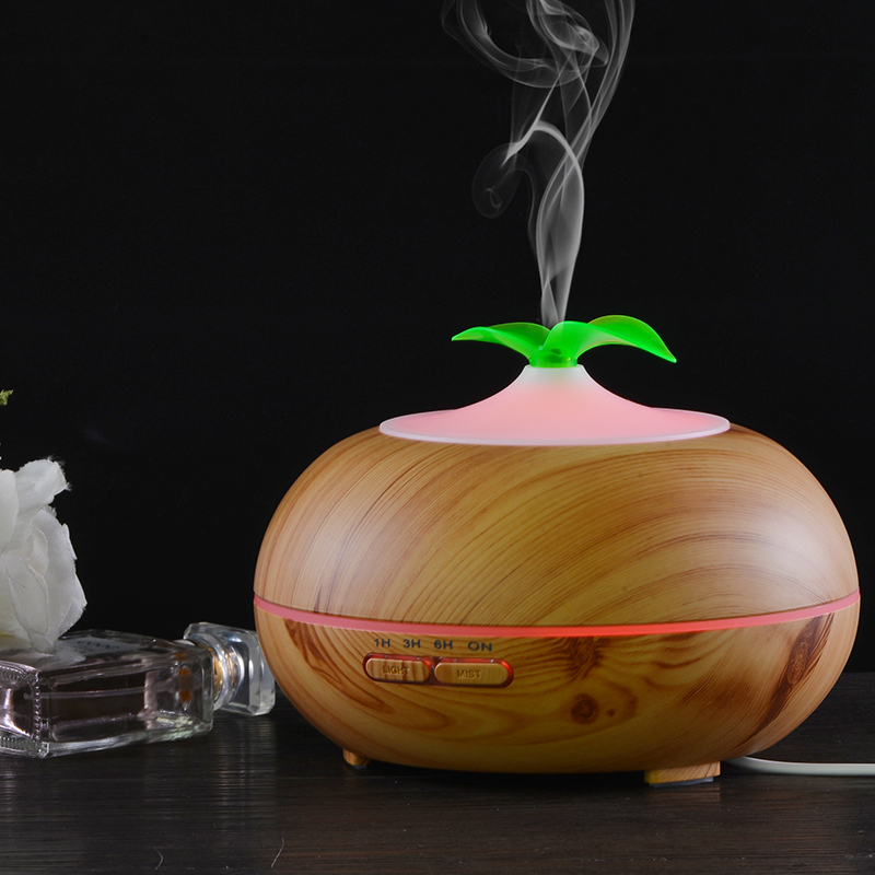 ร้อนขายบ้านอัลตราโซนิก Aroma ไม้ Aroma Mist Diffuser เครื่อง