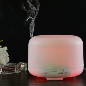 ทรงกลม diffuser โพลีคาร์บอเนตผักผลไม้ความชื้นผลิตภัณฑ์ดูแลผิวหน้าเครื่องอบไอน้ำ