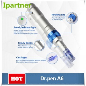 Ipartner Ultima-A6- ชาร์จ - แต่งหน้า - ถาวร - mesothearpy - สัก - ไมโคร - นี่แหละ - เครื่อง -
