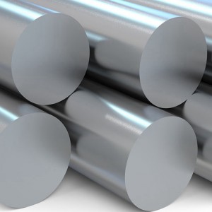 ชุบสังกะสีเดือยกลมเรียบ