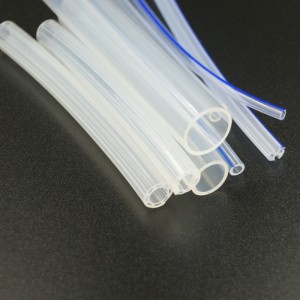 อุณหภูมิสูง 12 มม. ID ผนังบางอาหารเกรดยางซิลิโคนท่อสำหรับเครื่องชงกาแฟ