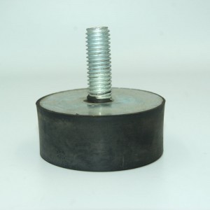 ที่กำหนดเองประเภทชายโช้คอัพยางด้วยสกรูสำหรับเครื่องจักร