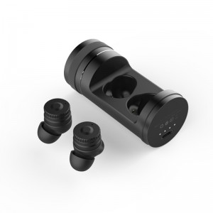 หูฟังแปลภาษา WS-36-Smart พร้อมกล่องชาร์จหูฟังไร้สาย Dual Mic Translator สำหรับธุรกิจการท่องเที่ยว