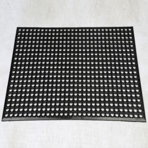 ยางธรรมชาติ antislip แผ่นยางระบายน้ำสำหรับห้องครัว