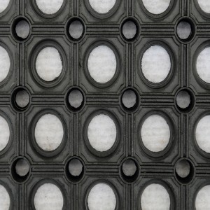 แผ่นยางกันลื่นพร้อมรูระบายน้ำสำหรับสนามเด็กเล่น