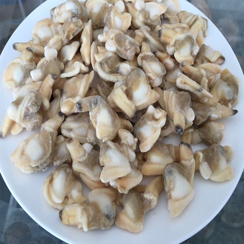เนื้อหอยดิบแช่แข็ง
