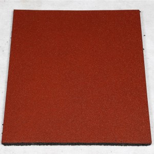 แผ่นยางปูพื้นยางปูพื้น Rubbe สีสันสดใสสำหรับโรงเรียนอนุบาล