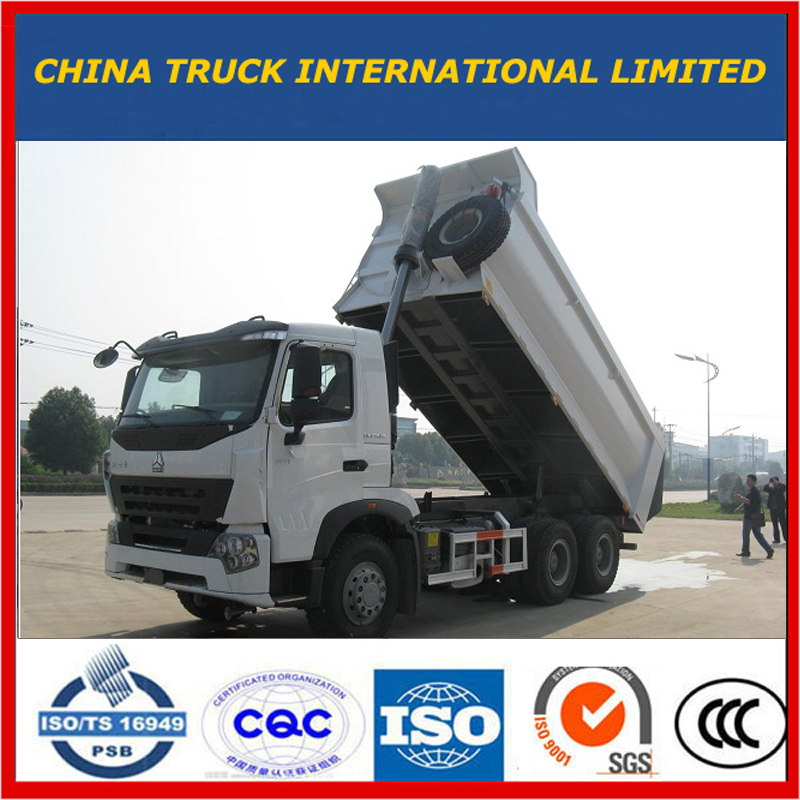 Sinotruk HOWO Diesel 10 Wheeler 30ton Dump Truck เพื่อขาย