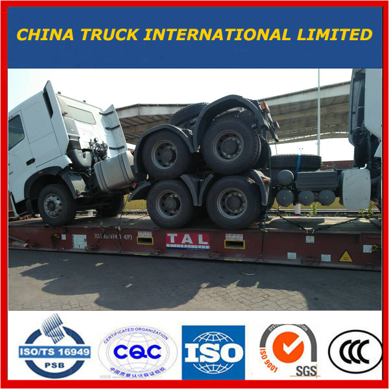 SINOTRUK HOWO A7 6 * 4 Prime Mover / รถแทรกเตอร์ / หัวรถแทรกเตอร์