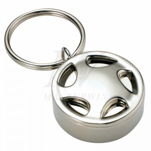 Keyholder โลหะพร้อมนาฬิกาควอทซ์ _B62759