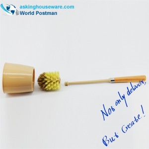 Akbrand ห้องน้ำแปรงชายหาดจัดการกับผู้ถือชาม