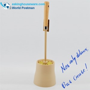 Akbrand โถชักโครกแปรงชุดชายหาดจัดการกับผู้ถือฝ้า