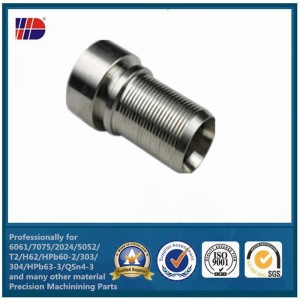 ความแม่นยำสูงอลูมิเนียมอัลลอยด์ cnc ชิ้นส่วนเครื่องจักรกล