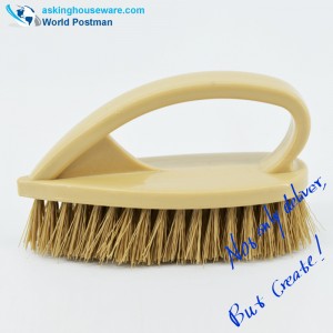 แปรงขัดขนาดเล็ก Akbrand ด้ามพลาสติกโค้ง