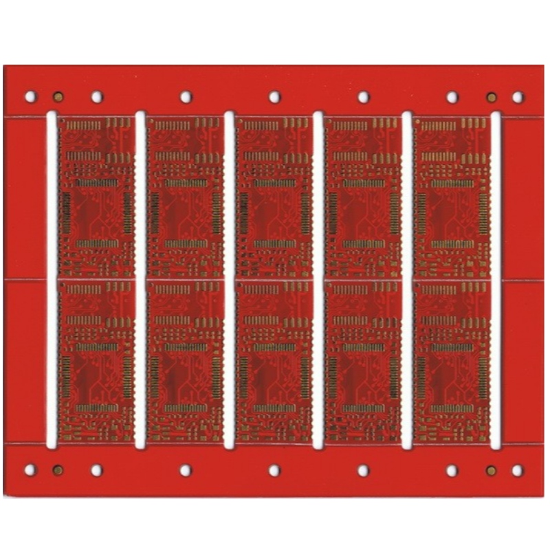 4 ชั้นความถี่สูง HDI Hybrid PCB Vias เต็มไปด้วยเรซิ่น