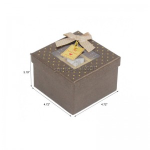 Custom สี่เหลี่ยมผืนผ้าทำมือหรูบรรจุภัณฑ์กระดาษแข็งกล่องช็อคโกแลตมาการูน