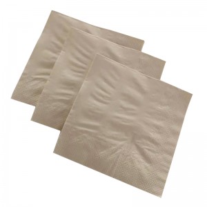เยื่อไม้บริสุทธิ์ 2Ply ยุ่งผ้าเช็ดปาก