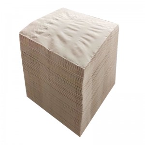 เยื่อไม้บริสุทธิ์ 2Ply ยุ่งผ้าเช็ดปาก