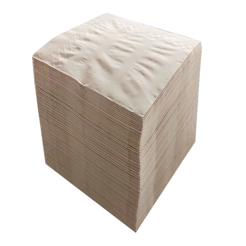 เยื่อไม้บริสุทธิ์ 2Ply ยุ่งผ้าเช็ดปาก