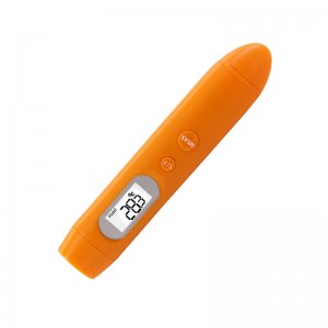 ประเทศจีนผลิตภัณฑ์นวัตกรรมใหม่หน้าจอ LCD แบบไม่สัมผัส 1 วินาทีการตอบสนองอย่างรวดเร็ววัดหน้าผากเครื่องวัดอุณหภูมิอินฟราเรดด...