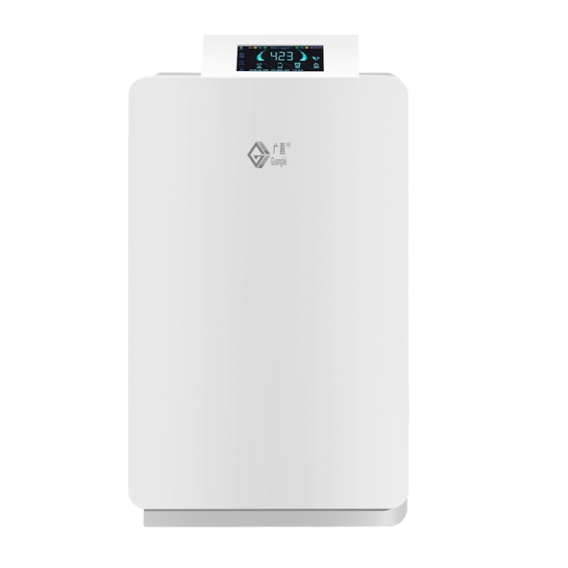 ห้องพักห้องปลอดบุหรี่กำจัดกลิ่นเครื่องฟอกอากาศ Smart Wifi Air Cleaner