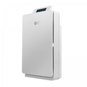ห้องพักห้องปลอดบุหรี่กำจัดกลิ่นเครื่องฟอกอากาศ Smart Wifi Air Cleaner
