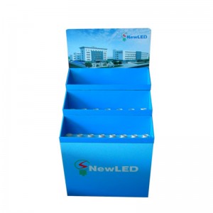 2019 แท่นวางกระดาษแข็งแบบตั้งพื้นคุณภาพสูงแบบกำหนดเอง