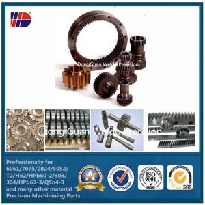 เครื่องจักรกลซีเอ็นซี servies แร็คเกียร์ตรง M4 พร้อมราคาโรงงาน