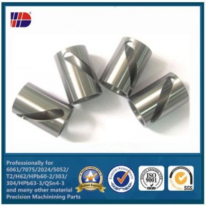 บริการแปรรูปที่กำหนดเองชิ้นส่วนความแม่นยำกลึงสำหรับสแตนเลส SUS304