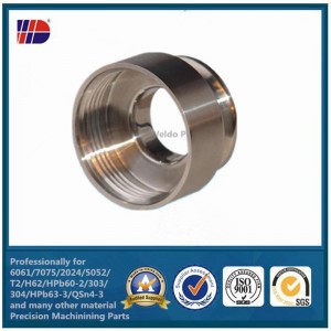 ที่กำหนดเองอลูมิเนียมสแตนเลสความแม่นยำสูง CNC กลึงชิ้นส่วนกลึงสำหรับกล้อง