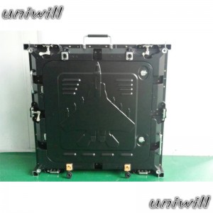 SMD3535 P8 หน้าจอ LED สีอะลูมิเนียมหล่อขึ้นรูปให้เช่ากลางแจ้ง