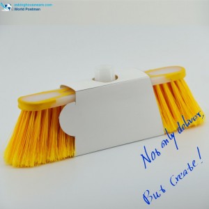 หัวไม้กวาดพลาสติก Akbrand พร้อมแถบ TPR