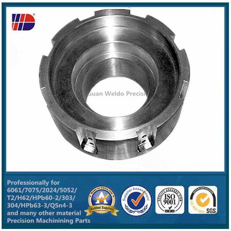 ชิ้นส่วนเหล็กสแตนเลสบริการเครื่องจักรความแม่นยำ CNC ในประเทศจีน