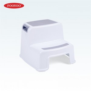 ใหม่เด็กวัยหัดเดินเด็กปลอดภัยขั้นแรกสองขั้นตอนสตูลการป้องกันการลื่นปลอดภัยมีเสถียรภาพ