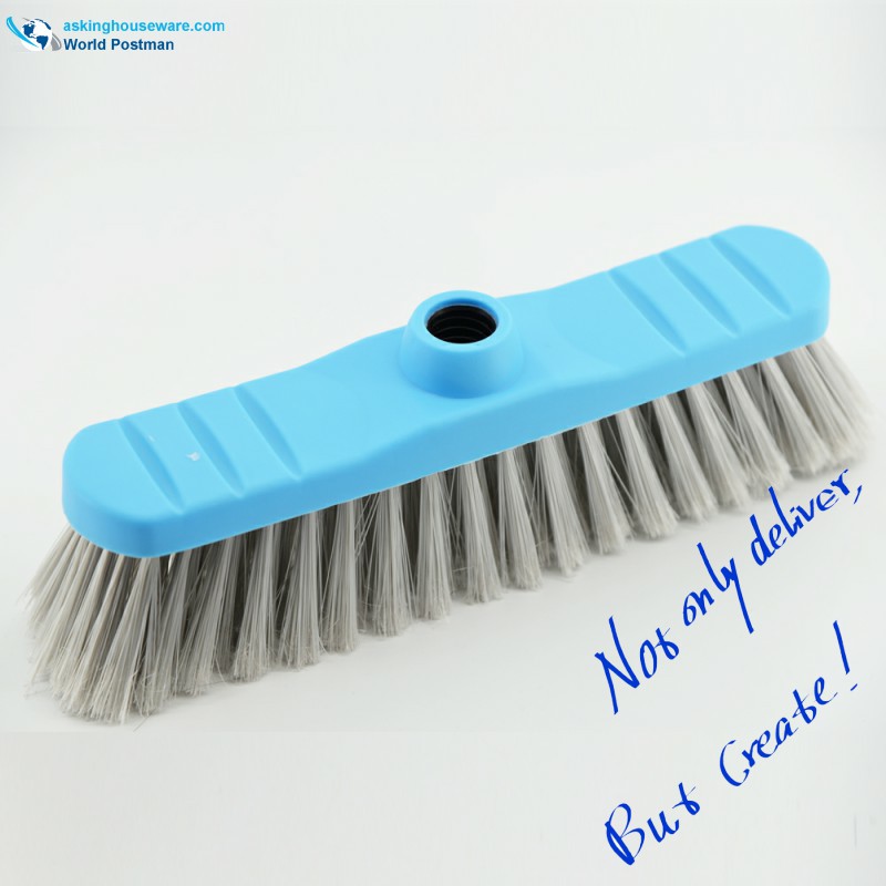 หัวไม้กวาดพลาสติก Akbrand พร้อมแผ่นกระดาน Striation Brush
