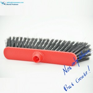 หัวไม้กวาดพลาสติก Akbrand พร้อมแปรงขัดรังผึ้ง