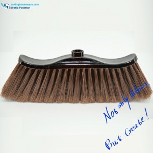 หัวแปรงไม้กวาดพลาสติก Akbrand พร้อม Wave Brush เคลือบบอร์ด