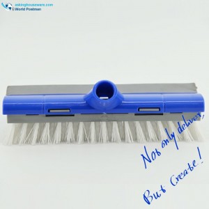 Akbrand Push Brush Squeegee ที่ด้านหลังด้วยแปรงปัดเฉียงขนาดสั้น