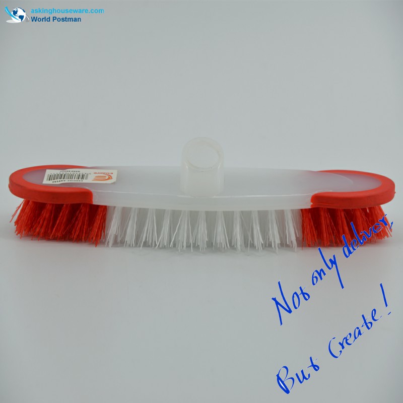 แปรงขน Akbrand ขนาดเล็กพร้อมแปรง TPR Bordure Brush Short Short PP